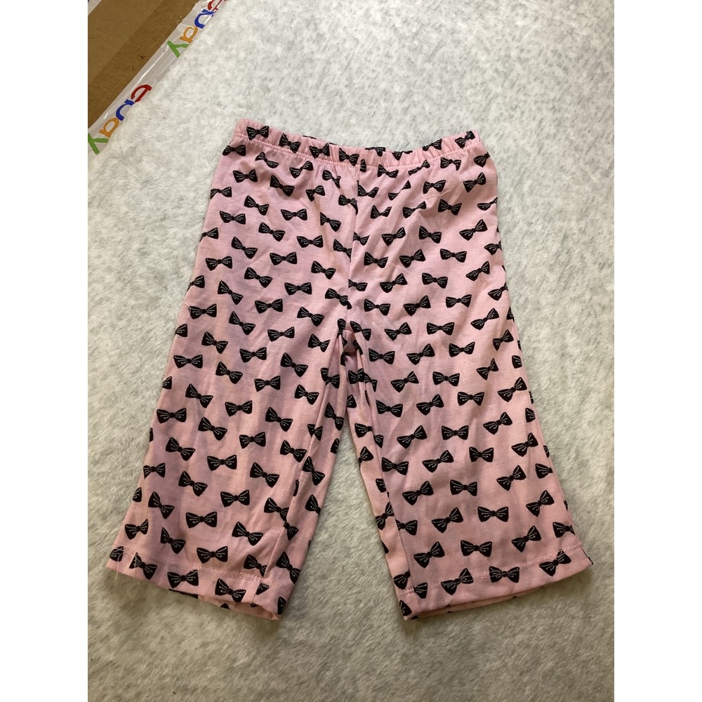 Joe Boxer Toddler Girls‎ Pink Black Bow Print  Pants Size 3T 1023800CT17